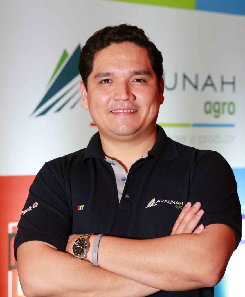 Diretor Executivo do Grupo Araunah, Enos Ma, salienta que a holding trabalha para uma agricultura mais eficiente, inteligente e sustentável