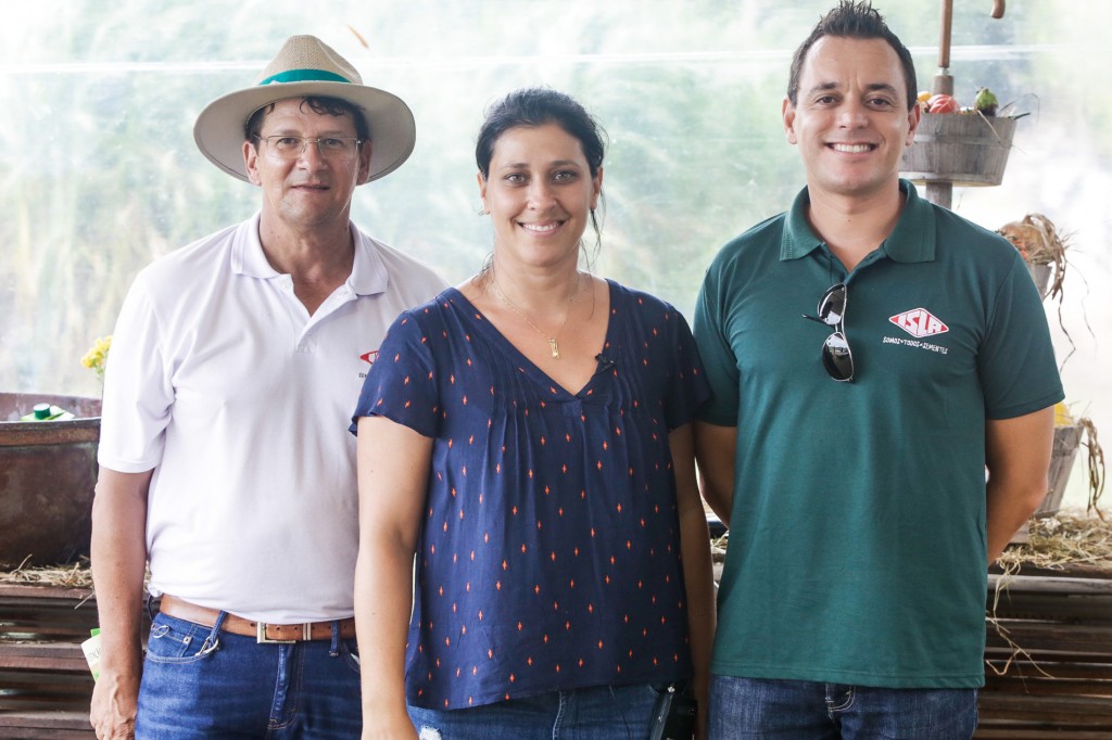  Cláudio Nunes, Diana Werner e Andrei Santos, da Isla - Crédito Diego Larré